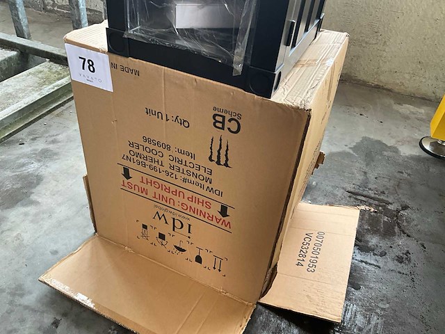 Idw monster thermo elektrische vitrinekoeler - afbeelding 4 van  8