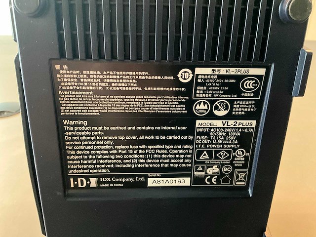 Idx li-ion v-mount battery accu's en laders (2x) - afbeelding 4 van  6