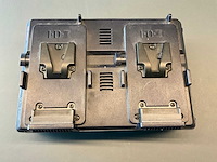 Idx li-ion v-mount battery accu's en laders (2x) - afbeelding 6 van  6