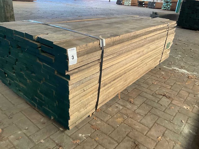 Iepen planken 34 mm ca. 1,3 m³ - afbeelding 1 van  5