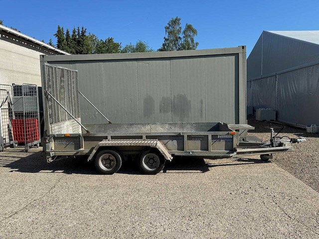 Ifor williams - 2014 - aanhangwagen machinetransporter - afbeelding 1 van  8