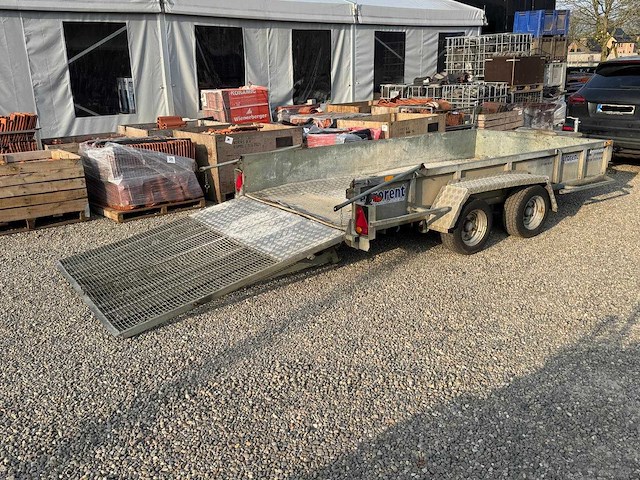 Ifor williams - 2014 - aanhangwagen machinetransporter - afbeelding 4 van  8