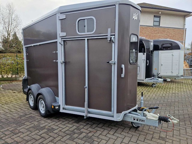 Ifor williams - hb 511 r/d - 2sb - paardentrailer - afbeelding 1 van  9