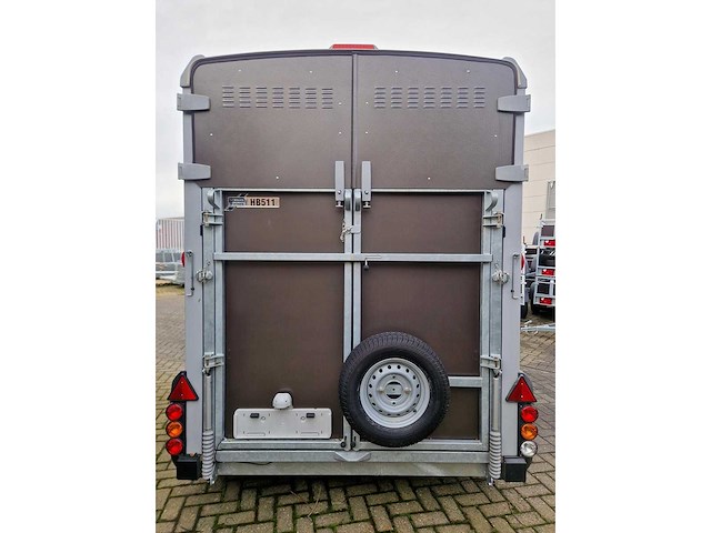 Ifor williams - hb 511 r/d - 2sb - paardentrailer - afbeelding 2 van  9