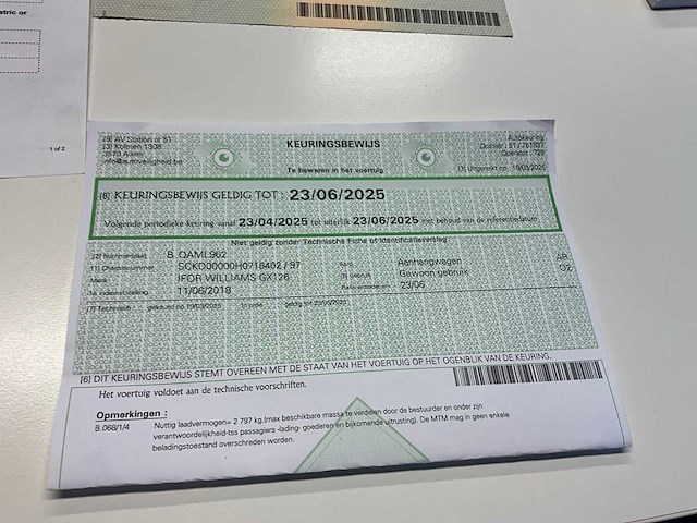 Ifor williams 2hb gx35 aanhangwagen - afbeelding 7 van  16