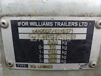 Ifor williams db drieassige aanhangwagen (vin: sckt00000n5202428) - afbeelding 7 van  19