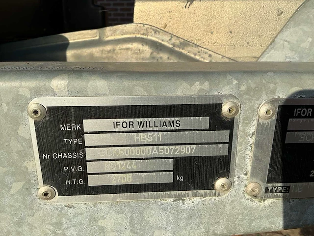 Ifor williams hb511 paardentrailer - afbeelding 25 van  25