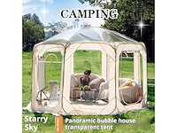 Iglo-vormige tuinkas, 3,6 m, pvc-zeil - afbeelding 2 van  6