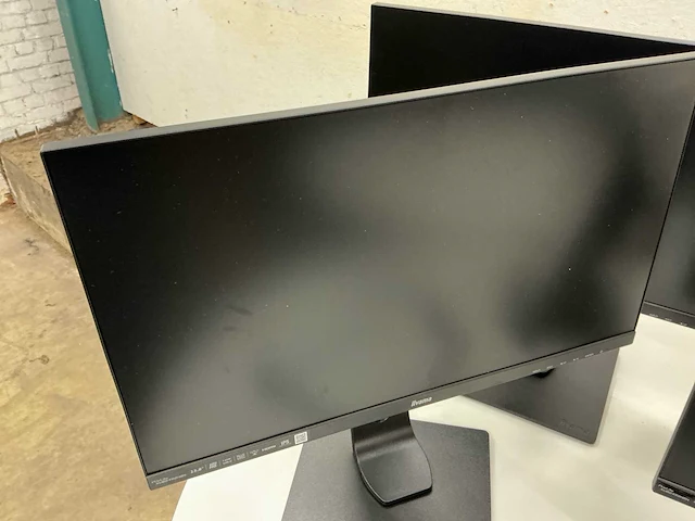 Ìiyama monitor met staander (3x) - afbeelding 3 van  6