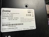 Iiyama prolite th4265mis touch monitor (2x) - afbeelding 7 van  11