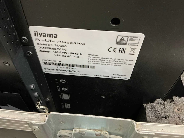 Iiyama prolite th4265mis touch monitor (2x) - afbeelding 2 van  11
