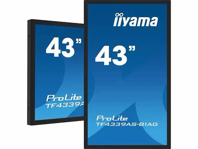 Iiyama tf4339as-b1ag - 43" touch display - afbeelding 1 van  6