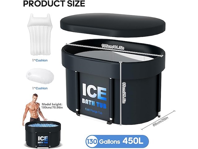 Ijsbad voor volwassenen - afbeelding 2 van  4