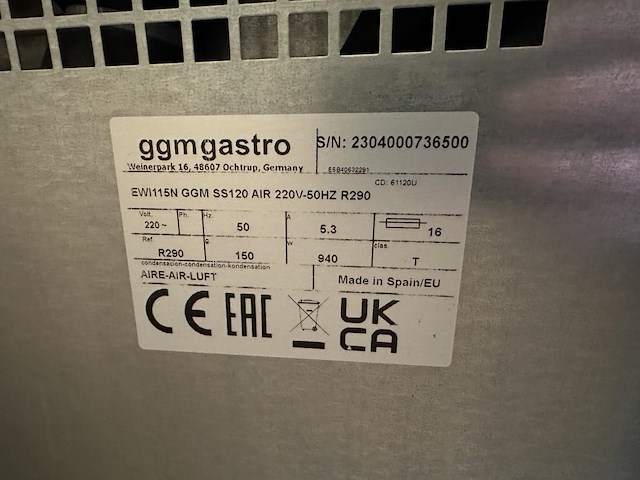 Ijsblokjesmachine ggm gastro - afbeelding 5 van  5