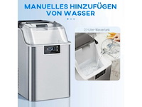 Ijsmachine - ijsblokjesbakje en -lepel inbegrepen - autonomy 20 kg/24 uur - afbeelding 3 van  6