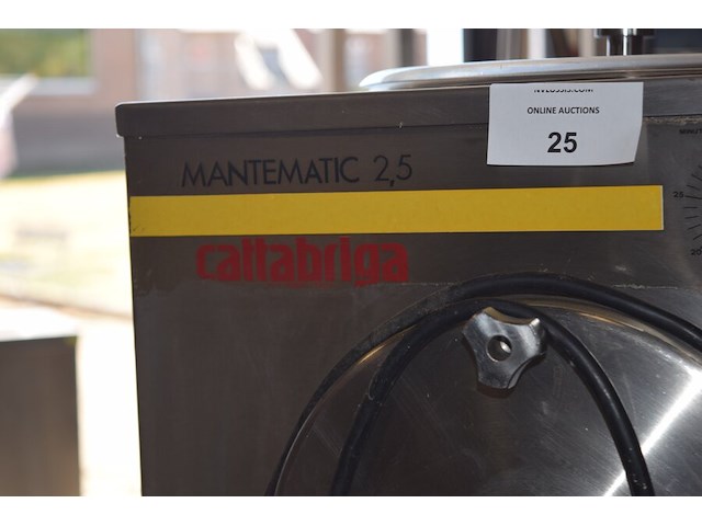Ijsmachine mantematic 2,5 cattabriga 63x43x50 cm - afbeelding 5 van  10