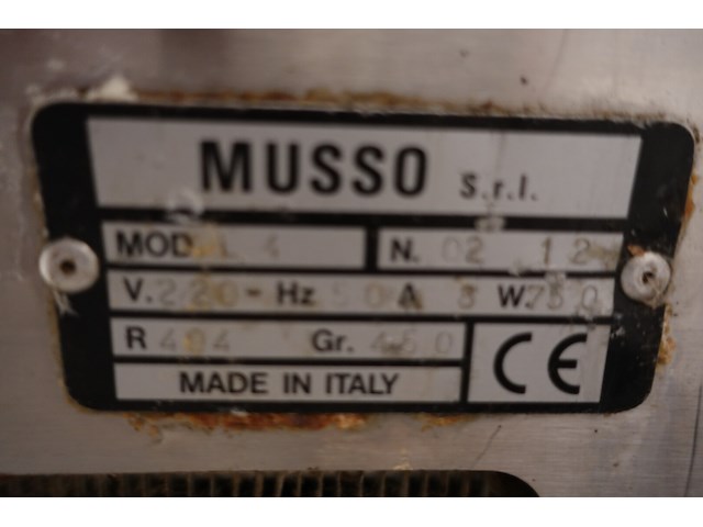 Ijsmachine musso - afbeelding 9 van  9