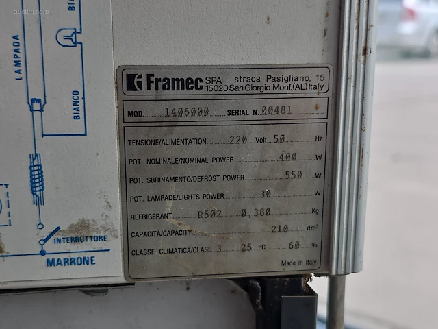 Ijsvitrine framec top-7e - afbeelding 3 van  5