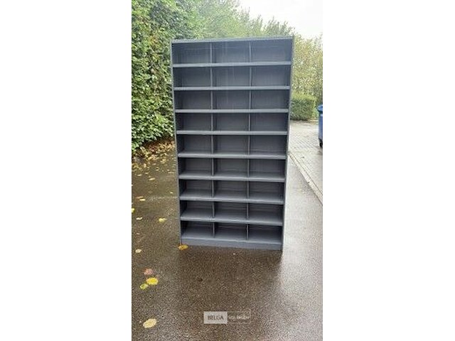 Ijzeren boeken-/schoenen-/cd-/dvd-rek - afbeelding 1 van  1