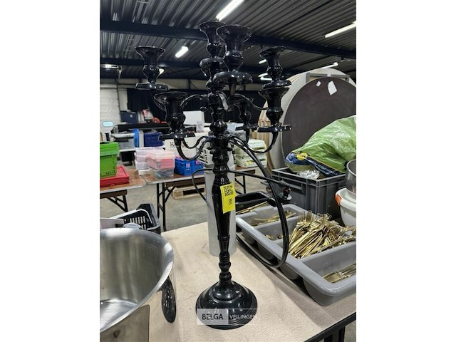 Ijzeren kandelaar - afbeelding 2 van  2