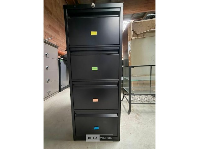 Ijzeren ladekast - afbeelding 1 van  2