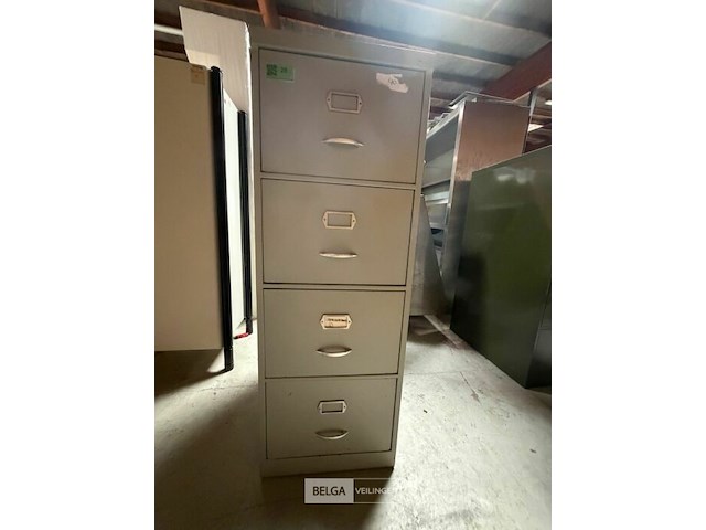 Ijzeren ladekast - afbeelding 1 van  2