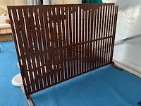 Ijzeren windscherm 181x125cm - afbeelding 1 van  2