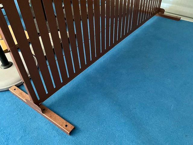 Ijzeren windscherm 181x125cm - afbeelding 2 van  2