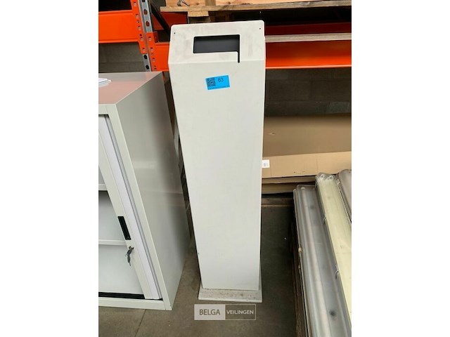 Ijzeren zuil openklapbaar - afbeelding 1 van  3