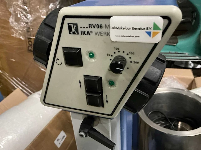 Ika rv 06-ml roterende verdamper + ika hb 4 basic verwarmingsbad met glaswerk - afbeelding 3 van  4