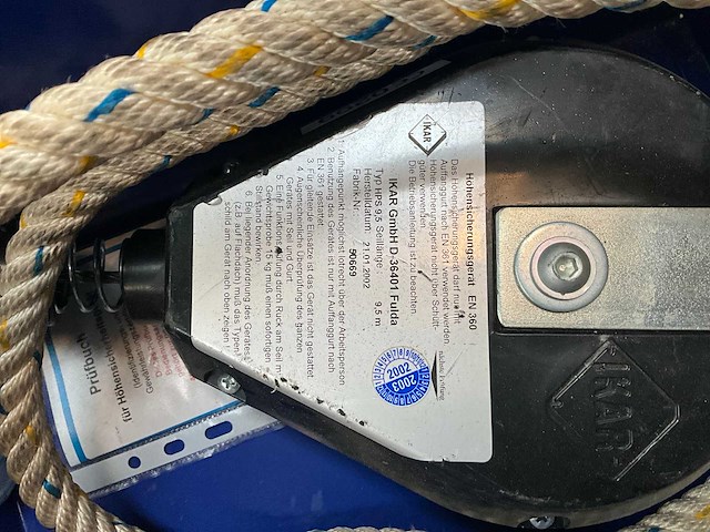 Ikar hps 9,5 valblok met harnas - afbeelding 5 van  7