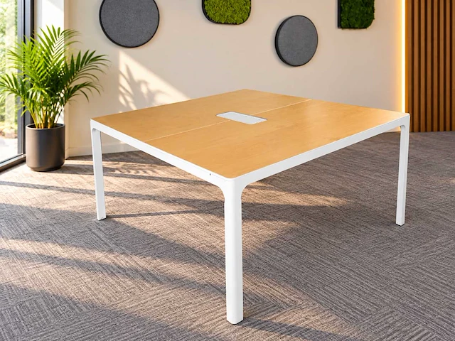 Ikea - bekant - vergadertafel/bureau - bureaus (10x) - afbeelding 1 van  7