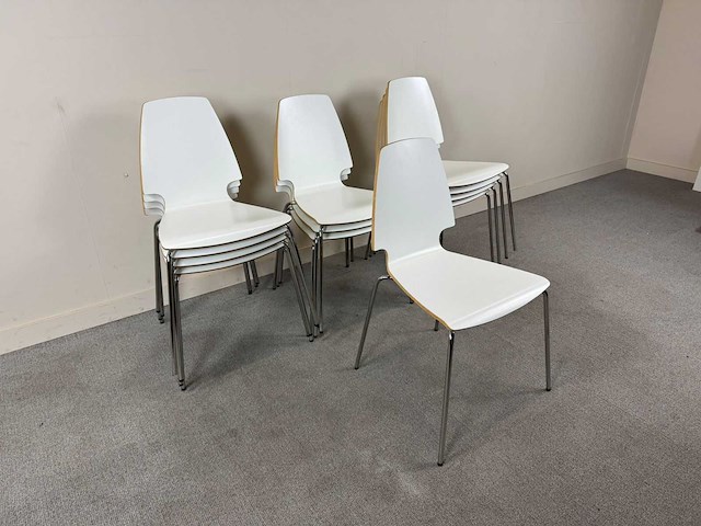 Ikea - kantinestoel - canteen chair (12x) - afbeelding 2 van  5