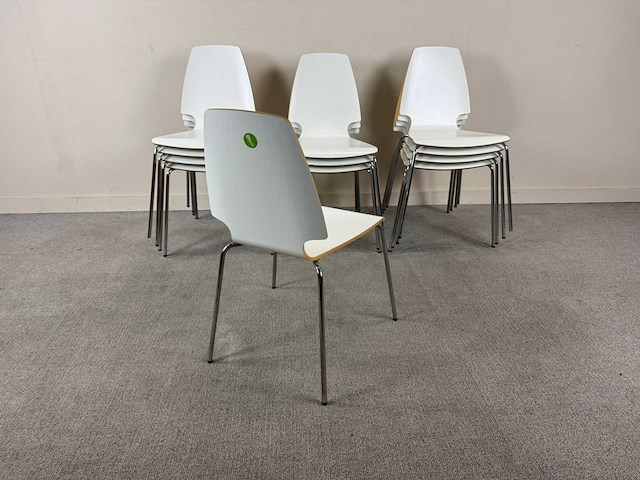 Ikea - kantinestoel - canteen chair (12x) - afbeelding 4 van  5