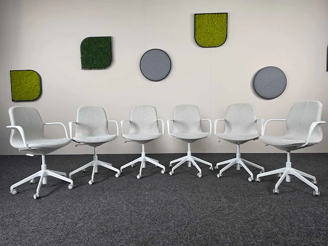 Ikea - långfjäll - bureaustoel (5x) - afbeelding 2 van  9