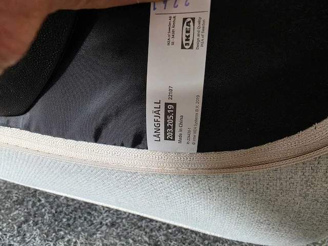 Ikea - långfjäll - bureaustoel (5x) - afbeelding 8 van  9