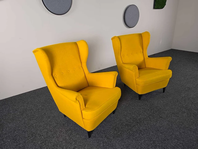 Ikea - strandmon - fauteuil (2x) - afbeelding 3 van  7