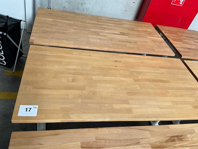 Ikea bekant bureau (4x) - afbeelding 6 van  7