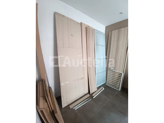 Ikea kledingkast lengte 1,5m h: 2,36m diepte: 60 cm - 2 modules van 75 cm - afbeelding 1 van  5