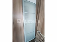 Ikea kledingkast lengte 1,5m h: 2,36m diepte: 60 cm - 2 modules van 75 cm - afbeelding 3 van  5