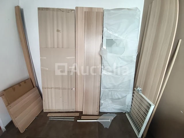Ikea kledingkast lengte 1,5m h: 2,36m diepte: 60 cm - 2 modules van 75 cm - afbeelding 5 van  5