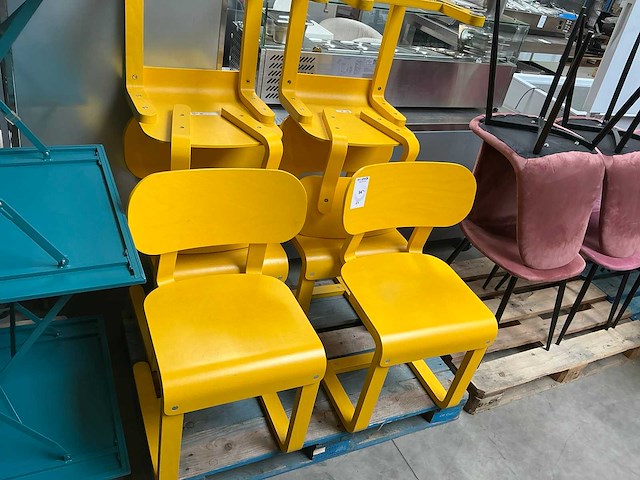 Ikea lyckan eetkamerstoel (6x) - afbeelding 1 van  3