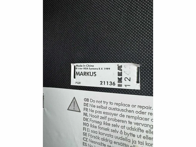Ikea-markus - bureaustoel (4x) - afbeelding 2 van  11
