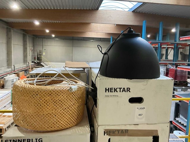 Ikea sinnerling en hektar partij verlichtingsarmaturen - afbeelding 2 van  4