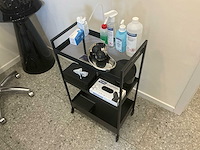 Ikea storage rack schoonheidssalon (3x) - afbeelding 1 van  3