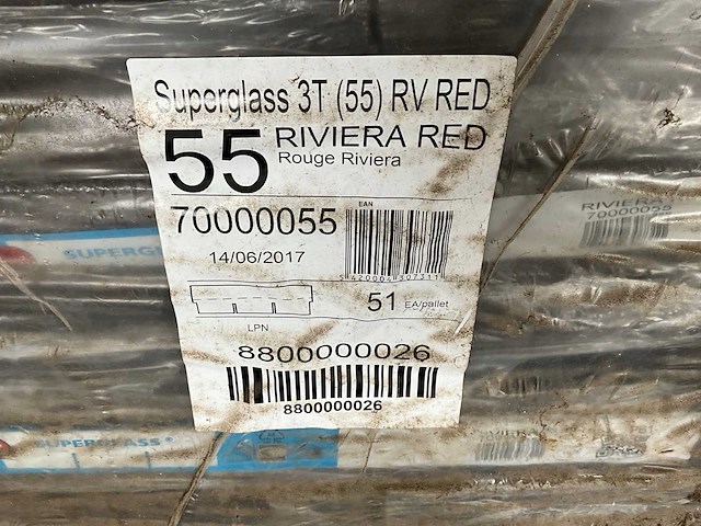 Iko riviera red glasvezel 606m2 dakshingles - afbeelding 4 van  4