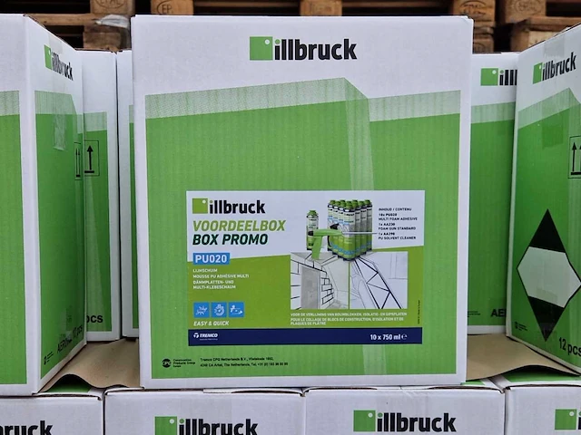 Illbruck pu020 lijmschuim megabox (60x) - afbeelding 1 van  2