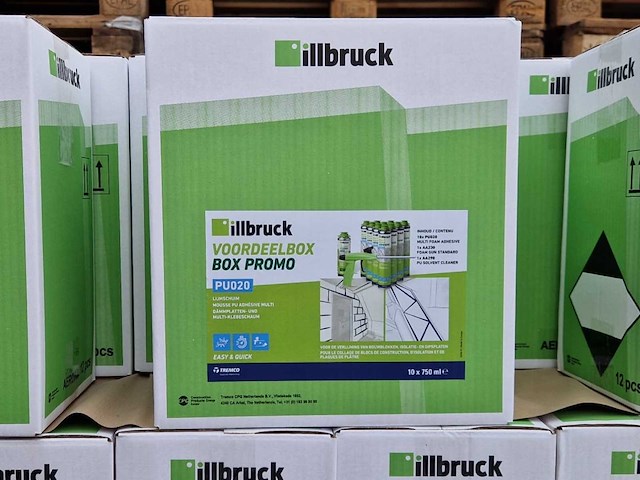 Illbruck pu020 lijmschuim megabox (60x) - afbeelding 1 van  2