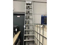 Iller leiter alu trapladder - afbeelding 1 van  4