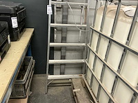 Iller leiter alu trapladder - afbeelding 3 van  4